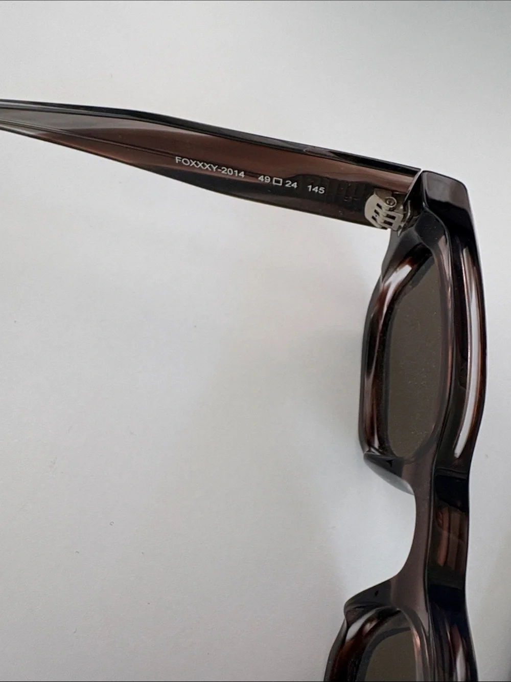 Thierry Lasry Foxxxy Tortoise Brown Square Sunglasses